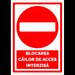 Semn pentru blocarea cailor de acces interzisa